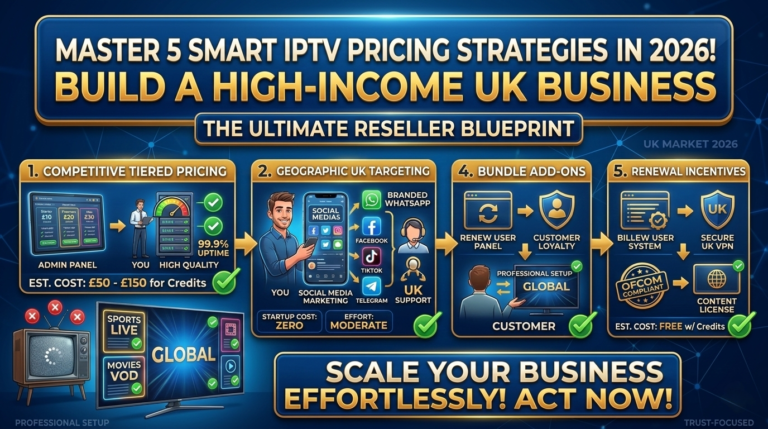IPTV Reseller Pricing Strategies