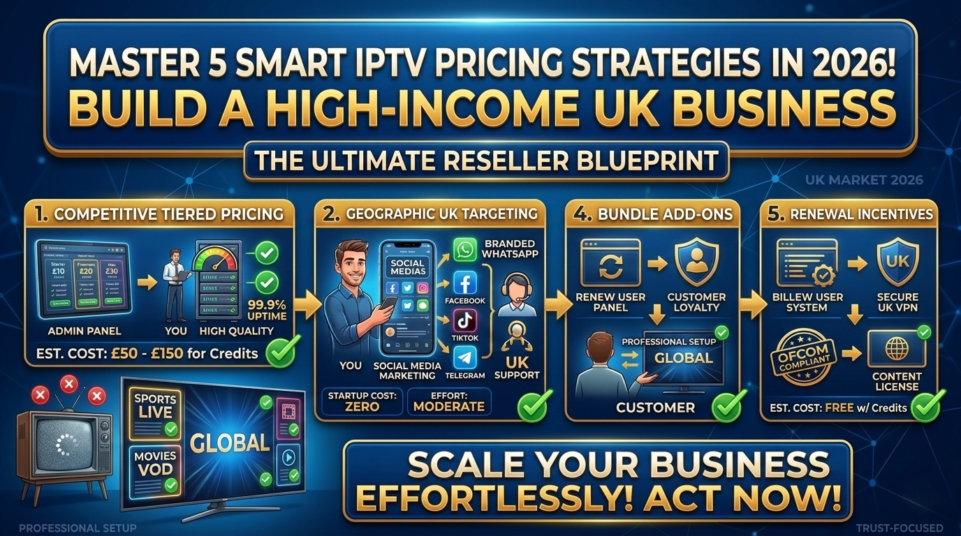 IPTV Reseller Pricing Strategies