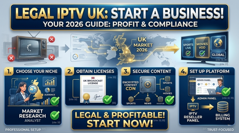Legal IPTV Reseller Business