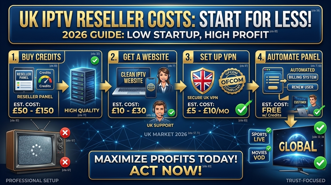 IPTV Reseller Costs