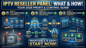 IPTV Reseller Panel