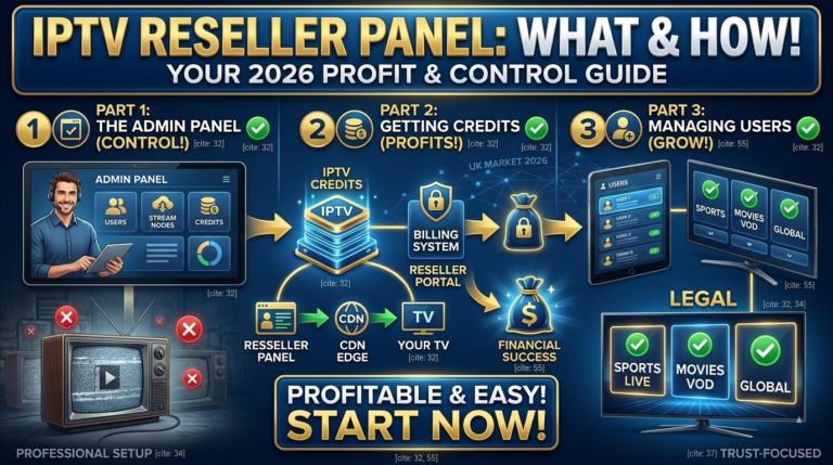IPTV Reseller Panel