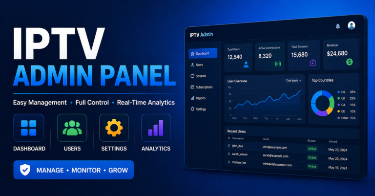 IPTV Admin Panel