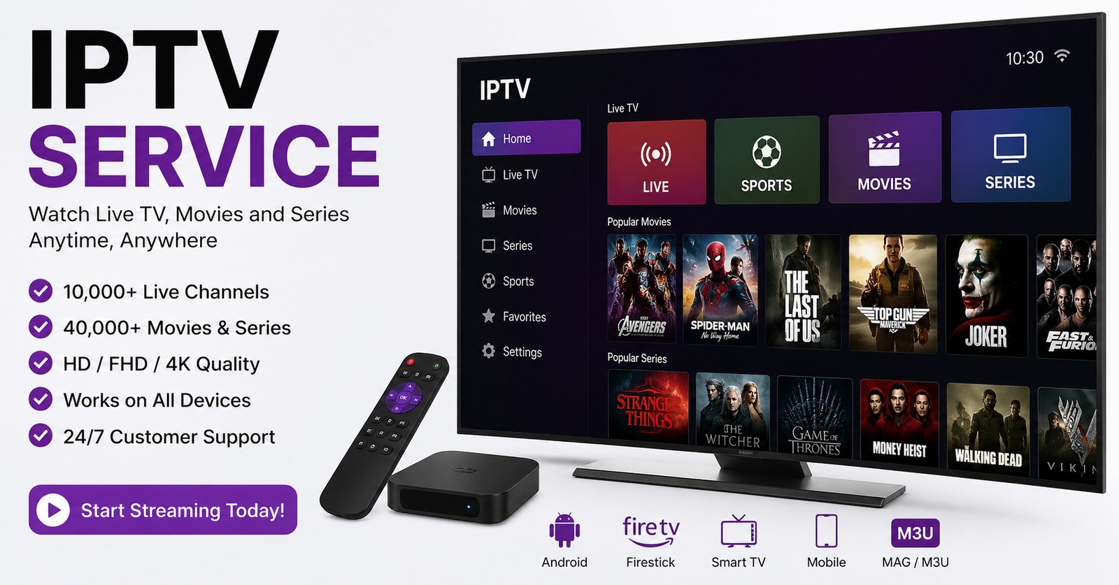 IPTV Cheap Service