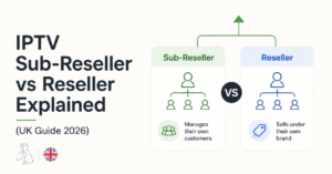 IPTV Sub-Reseller vs Reseller