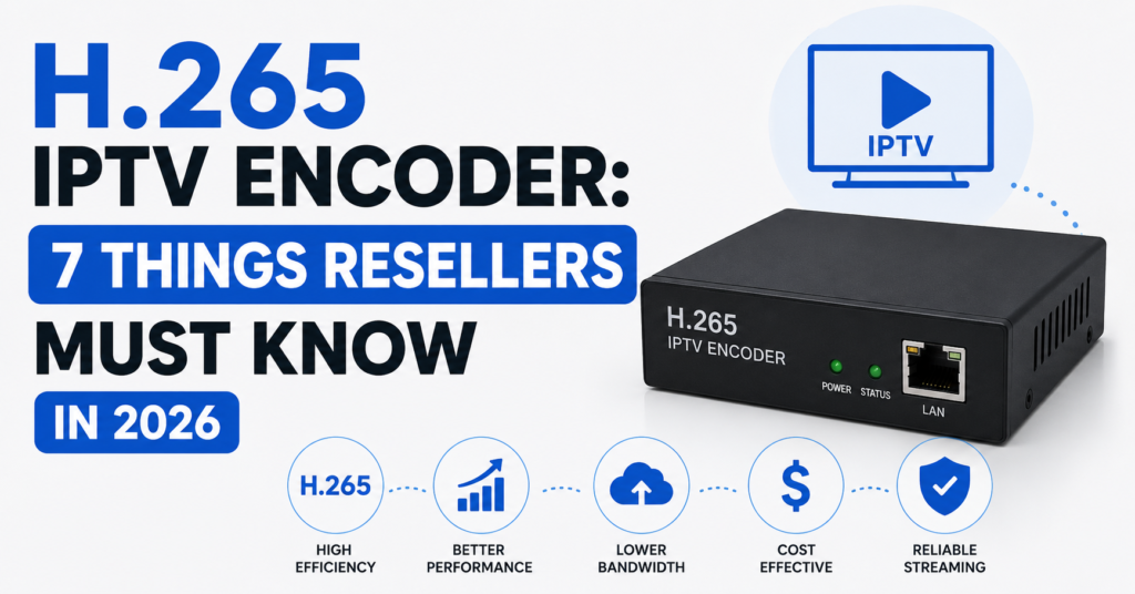 H.265 IPTV Encoder