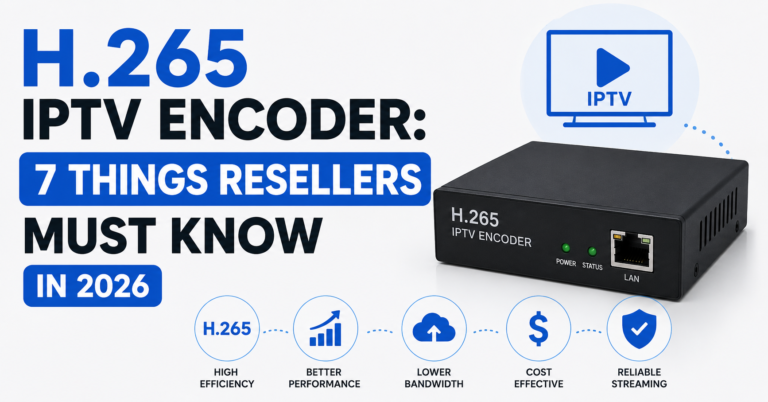 H.265 IPTV Encoder