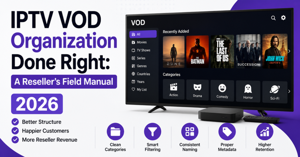IPTV VOD Organization