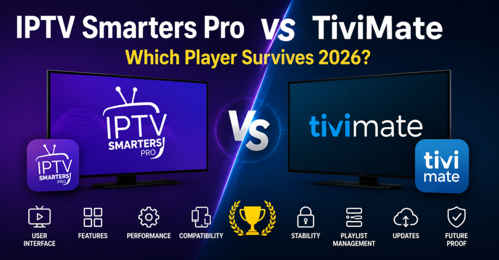IPTV Smarters Pro vs TiviMate