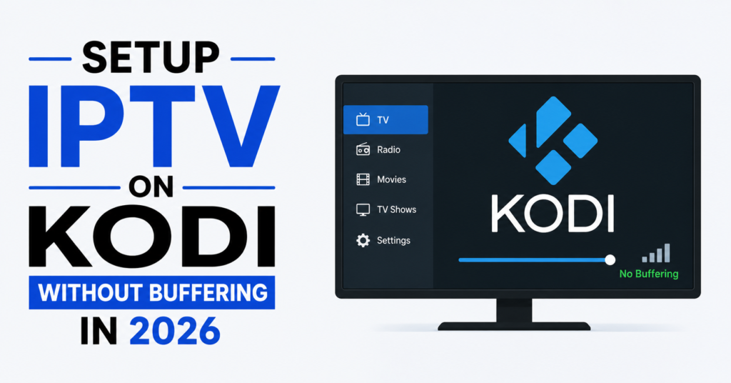 Setup IPTV on Kodi