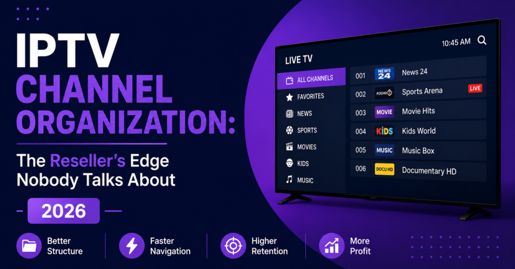 IPTV Channel Organization