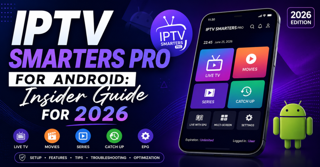 IPTV Smarters Pro for Android