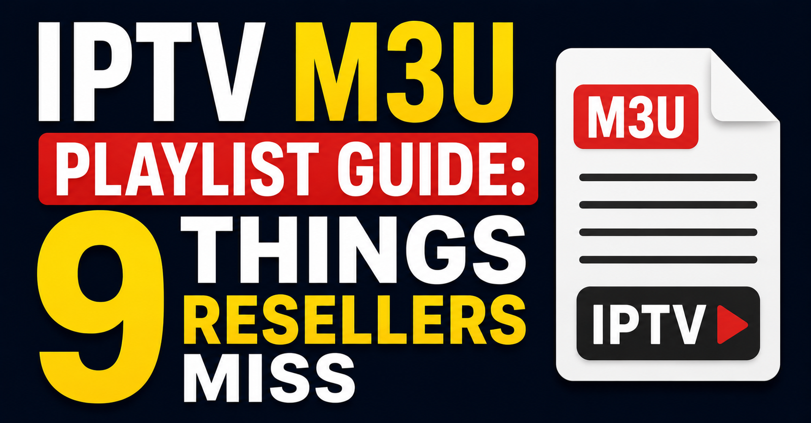 IPTV M3U Playlist