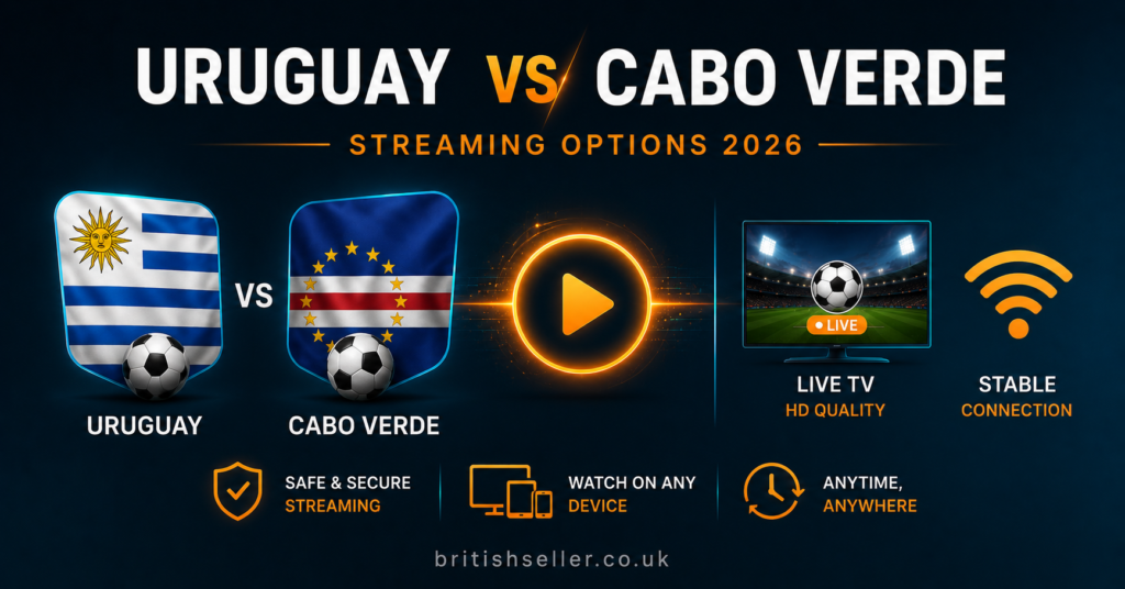 Uruguay vs Cabo Verde Streaming Options 2026