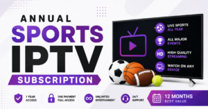 Annual Sports IPTV Subscription