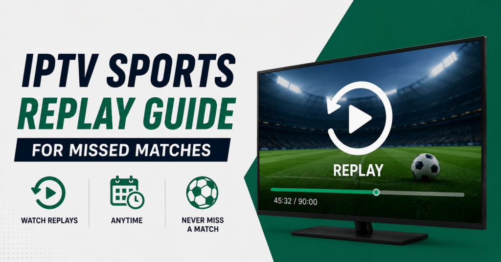IPTV Sports Replay Guide