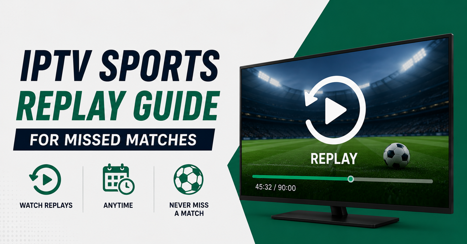IPTV Sports Replay Guide