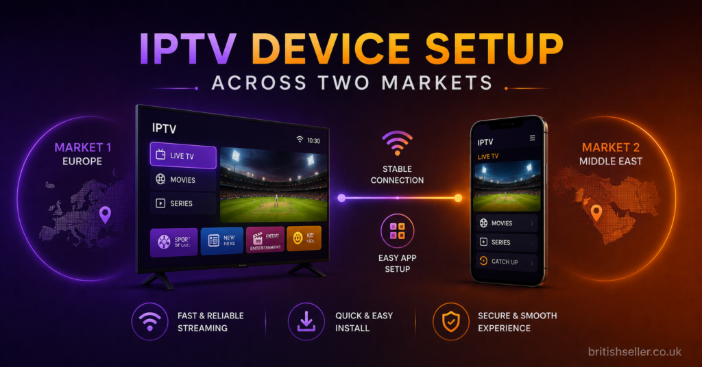 IPTV Device Setup Across Two Markets