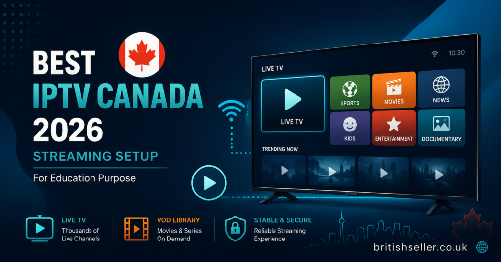 Best IPTV Canada 2026 Streaming Setup