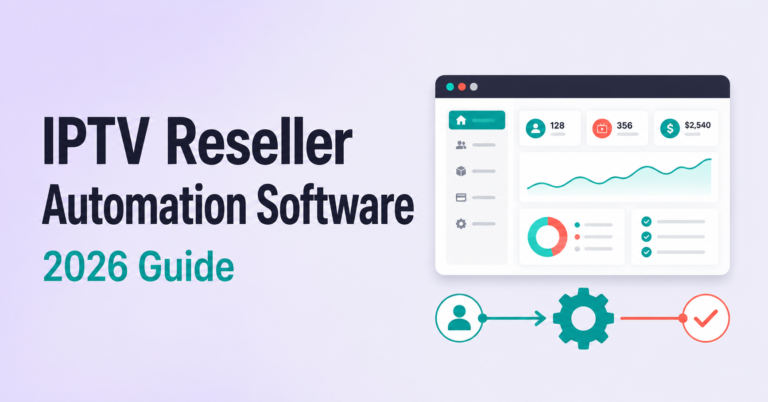 IPTV Reseller Automation Software