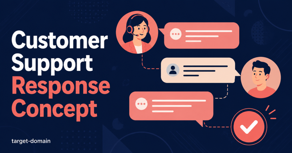 Customer Support Response Concept