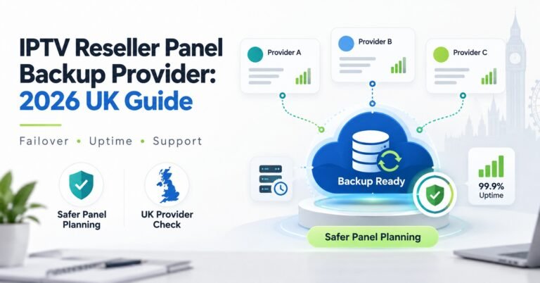 IPTV Reseller Panel Backup Provider