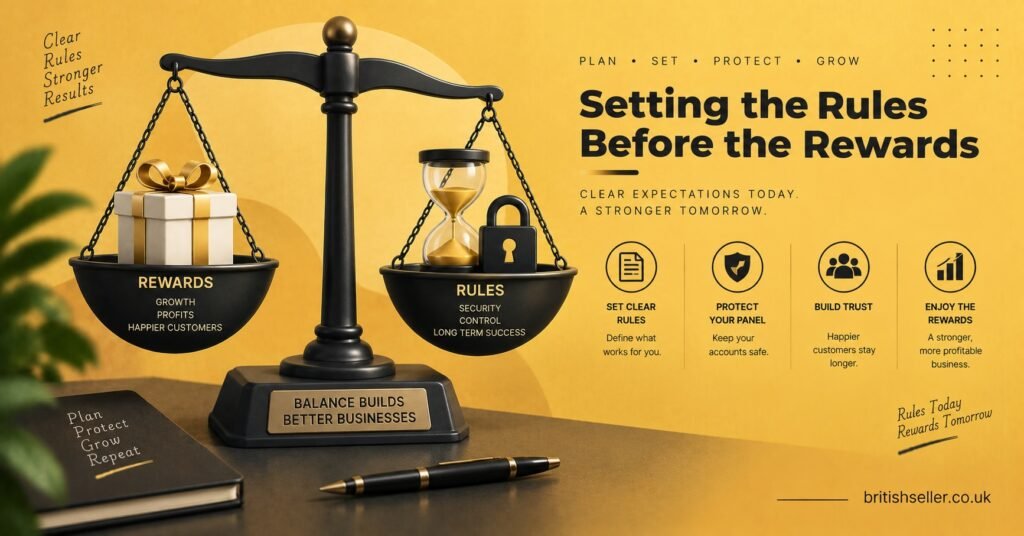 Setting the Rules Before the Rewards