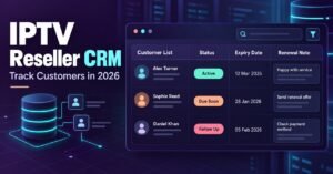 IPTV Reseller CRM