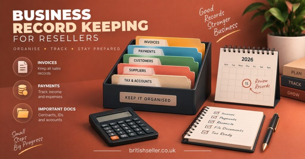 Business Record Keeping for Resellers