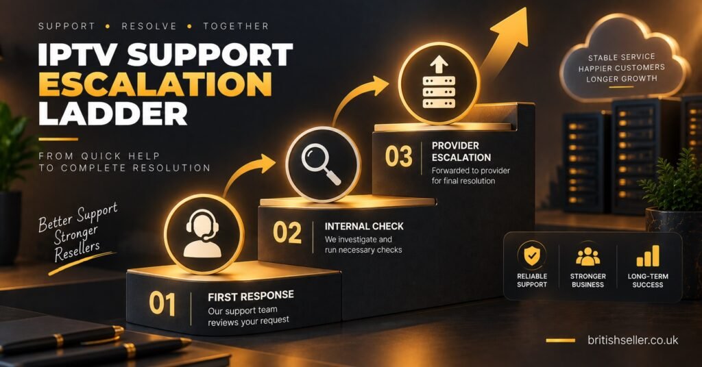 IPTV Support Escalation Ladder