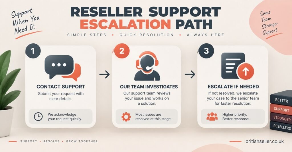 Reseller Support Escalation Path