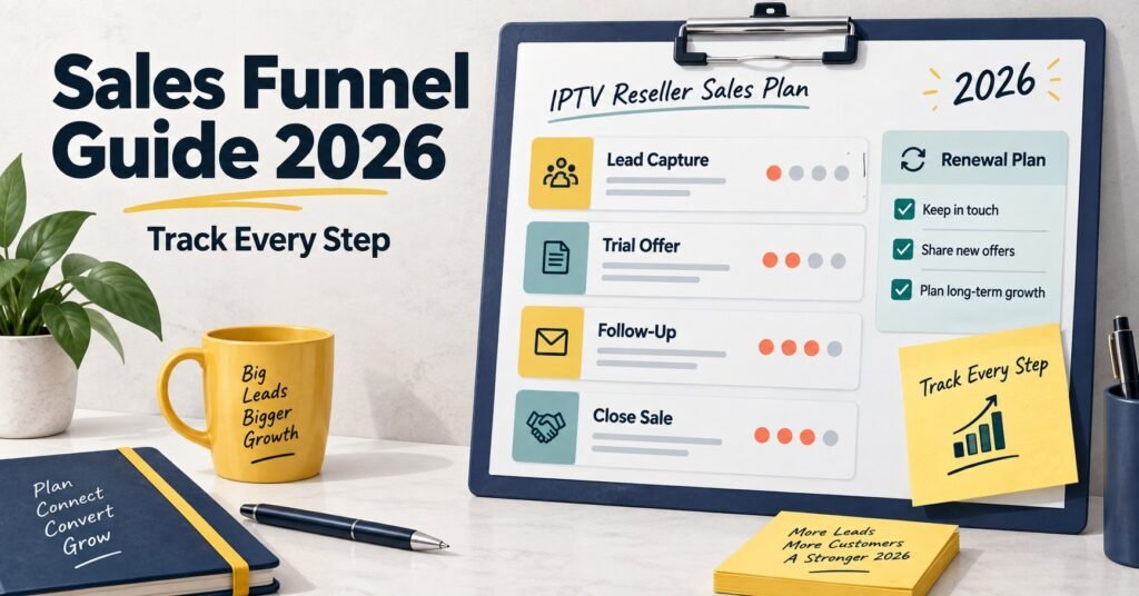 IPTV Reseller Sales Funnel