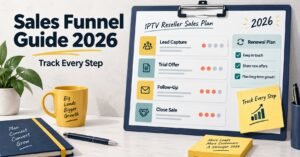 IPTV Reseller Sales Funnel
