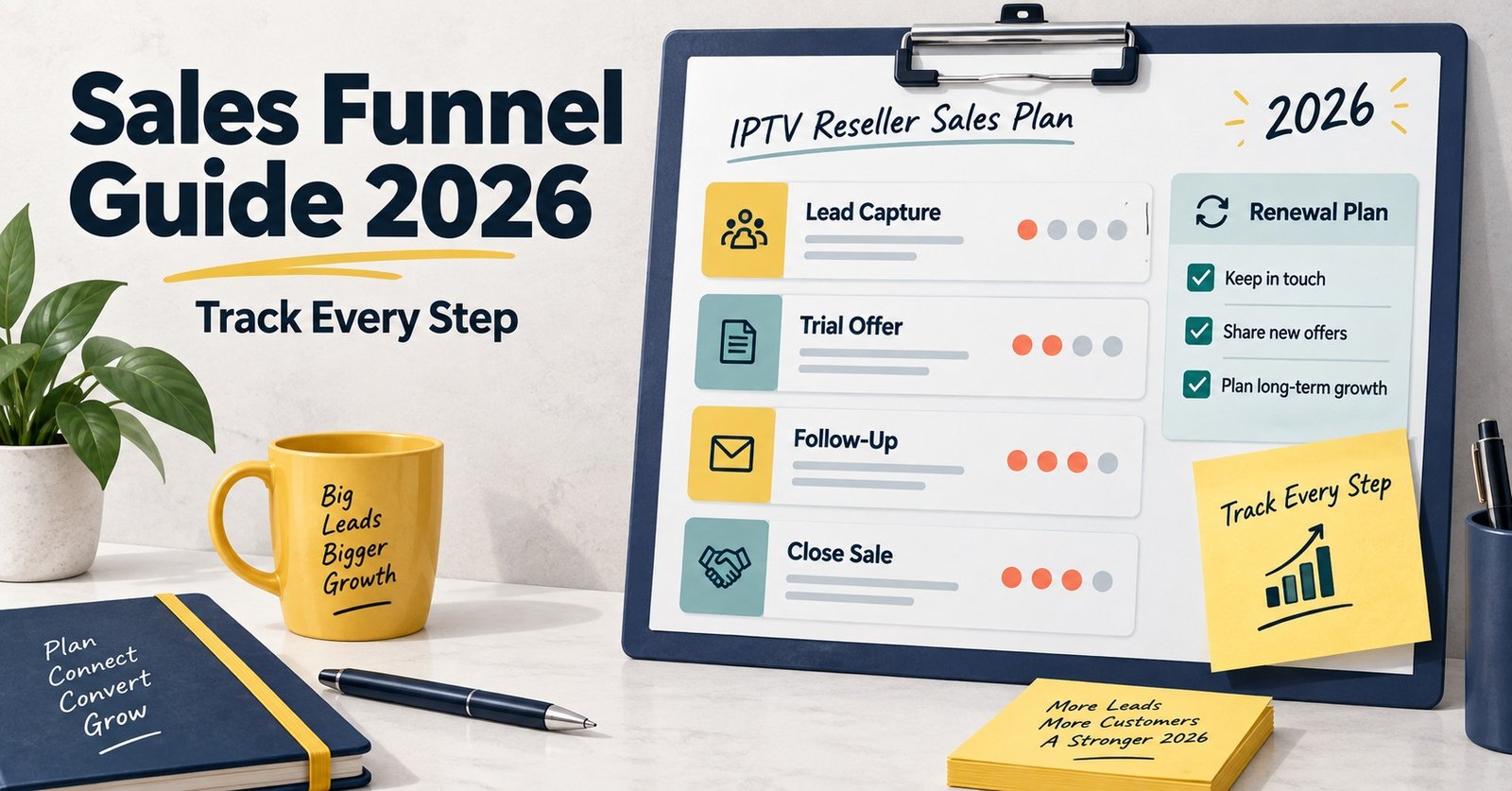 IPTV Reseller Sales Funnel