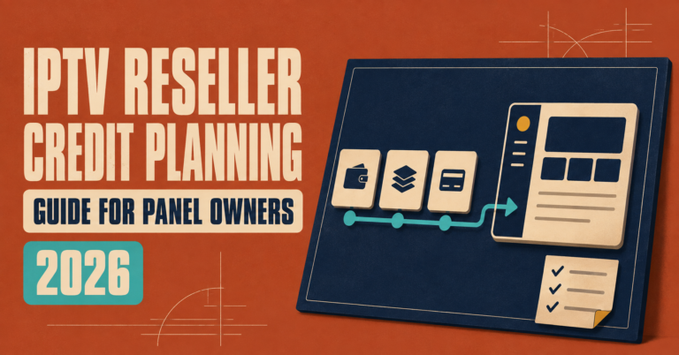 IPTV Reseller Credit Forecasting