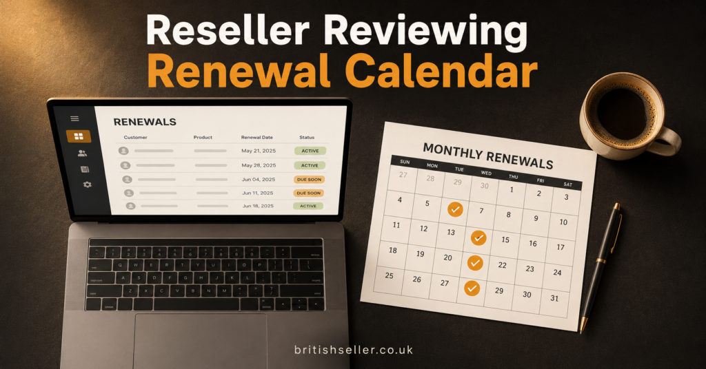 Reseller Reviewing Renewal Calendar
